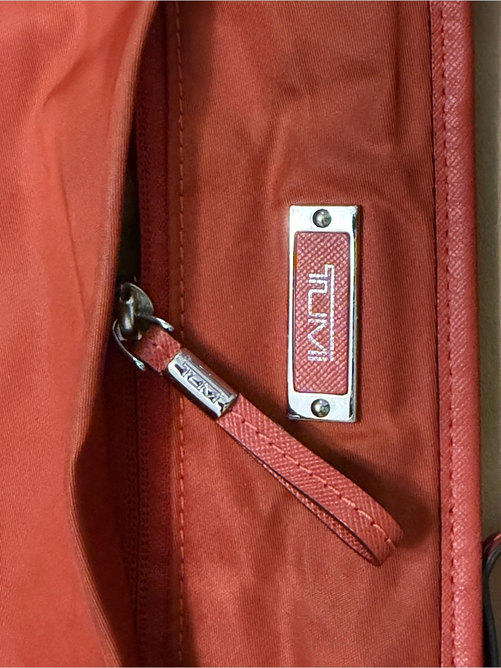 Tumi Orange Nylon Crossbody Messenger Bag for Men - Picture 6 of 10